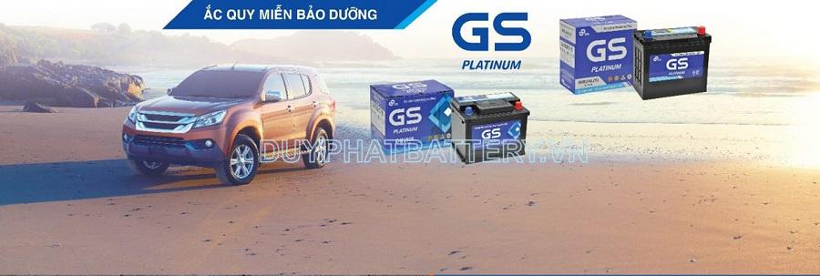 Ắc quy GS 60Ah - 45Ah chính hãng, nhập khẩu 100% tại Duy Phát