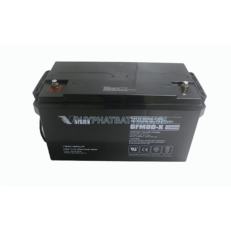 Bình ắc quy Vision 6FM80-X 12V 80Ah