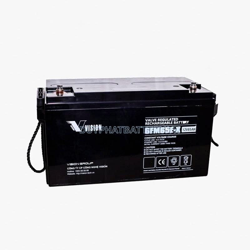 Bình ắc quy Vision 6FM65E-X 12V 65Ah